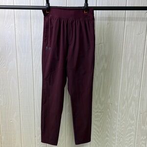 Under Armour Burgundy Workout Pants.   Medium Great Shape